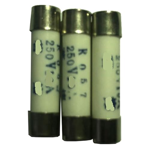 3PCS Zylinderkappensicherung RO57 Keramiksicherung 6x25 1A 2A 3A 4A 6A 10A Sicherung(2A) von TBHEEPQQ