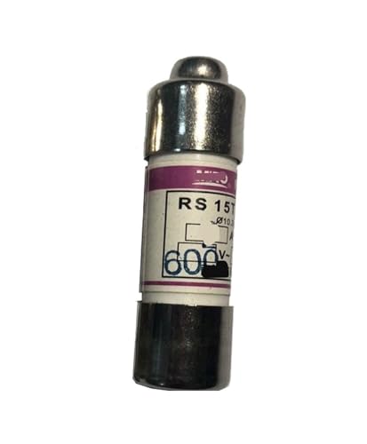 Zylindrische Kappe, flinke RS15T-Keramiksicherung 10,3 x 38, 600 V(3A) von TBHEEPQQ