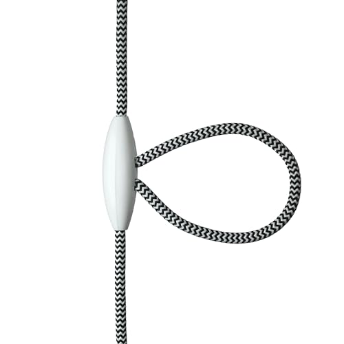 Kabelkürzer Torpedo für Pendelleuchten | Einfache Montage ohne Werkzeug | Kabel kürzen ohne schneiden | Lampenkabel von Hängeleuchten kürzen von TBI