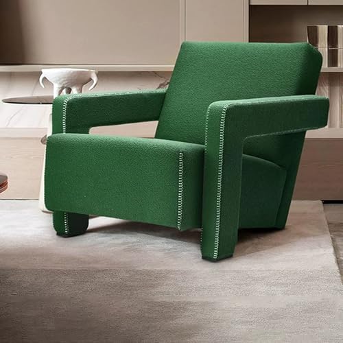 TBJEN Einzel-Sofastühle, Mid-Century Loungesessel, moderne Möbel für Schlafzimmer, Wohnzimmer, B von TBJEN