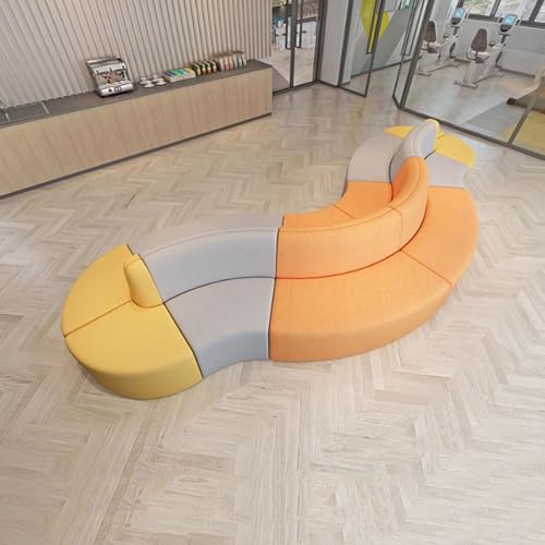TBJEN Luxus-Couch mit hochdichtem Schaumstoff, ideal für modernes Wohnzimmer, Büro & Wohnung von TBJEN