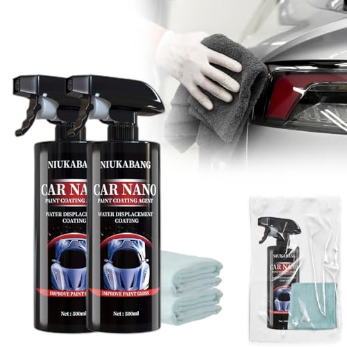 Autopolitur Kratzer Entferner Auto Körper Polieren, 2025 Neu Auto Politur Set Mikro Polieren um Kratzer und Kratzer zu entfernen, Politur Auto Kratzer Entfernen Automobil Polieren Kit (2 Pcs, 500 ML) von TBLMPNE