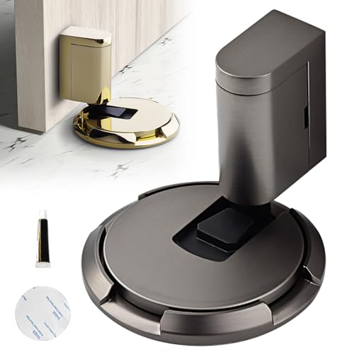 Türstopper Boden, Magnetisch Türkeil Türstopper Wand, Türschließer Türklinkenpuffer Door Stopper, Verstellbarer Ohne Bohren Mechanischer Bodentürstopper Magnetisch Türfeststeller mit Kleber (02#) Türstopper Boden, Magnetisch Türkeil Türstopper Wand, Türschließer Türklinkenpuffer Door Stopper, Verstellbarer Ohne Bohren Mechanischer Bodentürstopper Magnetisch Türfeststeller mit Kleber (02#) von TBLMPNE