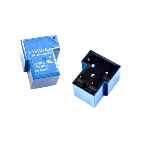 5Pcs/Lot SLA-12VDC-SL-A SLA-DC12V-SL-C 30A 250VAC/30VDC 12VDC 4PINS 6PINS Relay Industrial Electrical Relays(SLA-12VDC-SL-A) von TBMRSKKN