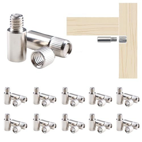 20 Stück 9 mm Regalstützklammern Schrankregalstifte Kit Verriegelung Bücherregalhalter Ersatz Heringe für Schrank, Regal, Küche, Möbel, Bücherregale (9 mm) von TBNOD