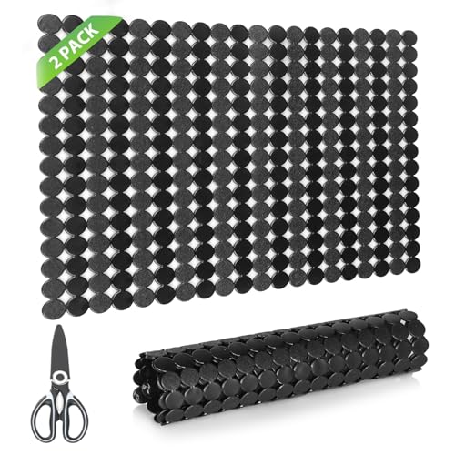 Spülbeckenmatte Zuschneidbar für Edelstahl Keramikspülen, 2 Stück Spülbecken Matten für Küchenspüle mit Schere, spülbeckenmatte silikon, Leicht zu Reinigen, DIY Schnitt, 15.7 x 11.8 inch von TBRFP