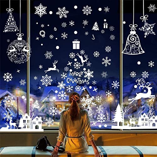 6 Blätter Weihnachtsdeko Fenster Weihnachten Fensterbilder Weihnachten Fenstersticker Fensteraufkleber PVC Fensterdeko Selbstklebend für Türen Schaufenster Vitrinen Glasfronten Deko 6 Blätter Weihnachtsdeko Fenster Weihnachten Fensterbilder Weihnachten Fenstersticker Fensteraufkleber PVC Fensterdeko Selbstklebend für Türen Schaufenster Vitrinen Glasfronten Deko von TBSCWYF