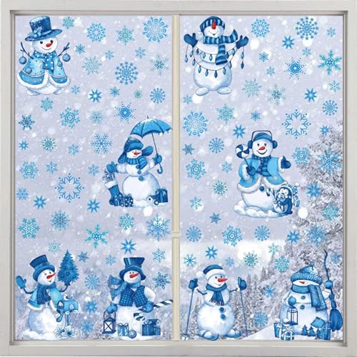 Fensterbilder Weihnachten SelbstklebendAquarell Fensterdeko Weihnachten Groß Weihnachtsfensterbilder Wiederverwendbar Schneeflocken Fenster Fenstersticker Weihnachten mit Häuser Fensterbilder Weihnachten SelbstklebendAquarell Fensterdeko Weihnachten Groß Weihnachtsfensterbilder Wiederverwendbar Schneeflocken Fenster Fenstersticker Weihnachten mit Häuser von TBSCWYF