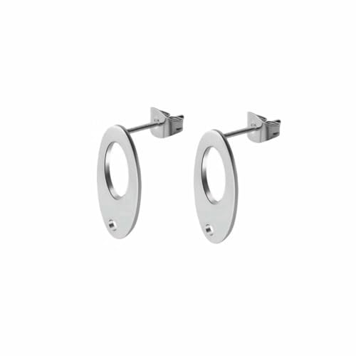 10 Stück goldfarbene Halbcreolen aus Edelstahl mit Schlaufe und Ohrmutter für Damen, DIY-Schmuck, baumelnde Ohrringe, Herstellung von Befunden, Stahl, 10 x 19 mm 10 Stück goldfarbene Halbcreolen aus Edelstahl mit Schlaufe und Ohrmutter für Damen, DIY-Schmuck, baumelnde Ohrringe, Herstellung von Befunden, Stahl, 10 x 19 mm von TBSKUY