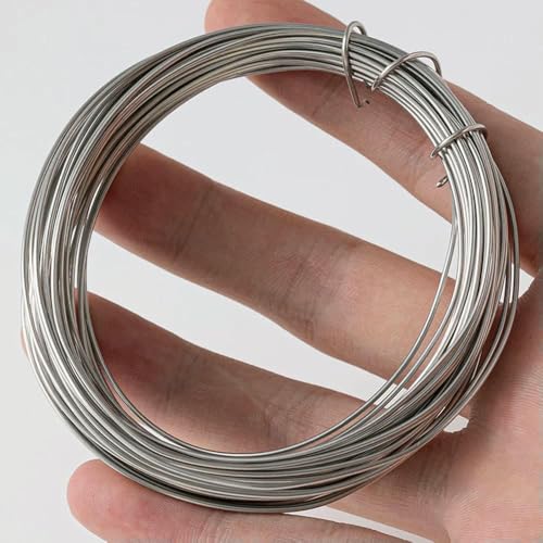 10 m 0,3–1 mm Edelstahldraht, Bailing-Snare-Draht, Wickelschnur für Heimwerker, Schmuckherstellung, Komponenten, Zubehör, Stahl, 1 mm, 10 m 10 m 0,3–1 mm Edelstahldraht, Bailing-Snare-Draht, Wickelschnur für Heimwerker, Schmuckherstellung, Komponenten, Zubehör, Stahl, 1 mm, 10 m von TBSKUY