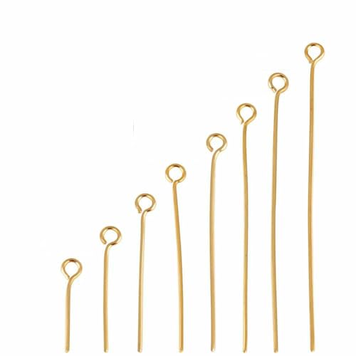 100 Stück 316L Edelstahl Flachkopfstifte für Ohrringe, Schmuckherstellung, Perlenstifte, Zubehör, DIY-Schmuckherstellung, kein Verblassen, D0258-D0272, 20 mm 100 Stück 316L Edelstahl Flachkopfstifte für Ohrringe, Schmuckherstellung, Perlenstifte, Zubehör, DIY-Schmuckherstellung, kein Verblassen, D0258-D0272, 20 mm von TBSKUY