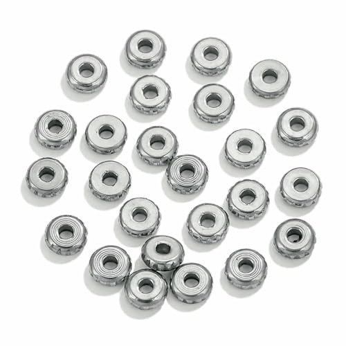 20 Stück Edelstahl PVD vergoldet Messer Textur flache Abstandsperlen DIY Schmuckherstellung Halskettenzubehör Armbandzubehör-Stahl 5x2x1,5 20 Stück Edelstahl PVD vergoldet Messer Textur flache Abstandsperlen DIY Schmuckherstellung Halskettenzubehör Armbandzubehör-Stahl 5x2x1,5 von TBSKUY