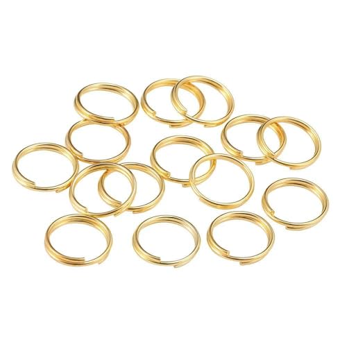 200 Stück/Los 4 6 8 10 12 mm Goldfarbene offene Biegeringe Doppelschlaufen Spaltringe Verbinder Zubehör für die DIY-Schmuckherstellung-Gold-6 mm 200 Stück/Los 4 6 8 10 12 mm Goldfarbene offene Biegeringe Doppelschlaufen Spaltringe Verbinder Zubehör für die DIY-Schmuckherstellung-Gold-6 mm von TBSKUY