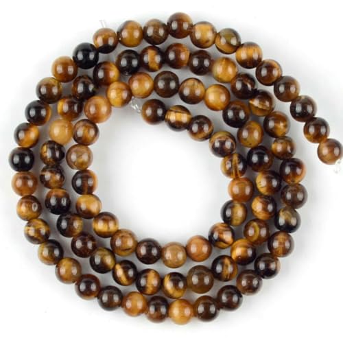 4 6 8 10 mm Natursteinperlen, bunte Meeressediment-Jaspis-Türkise, runde Perlen zur Schmuckherstellung, DIY-Armbänder, Zubehör – Gelbes Tigerauge – 6 mm 4 6 8 10 mm Natursteinperlen, bunte Meeressediment-Jaspis-Türkise, runde Perlen zur Schmuckherstellung, DIY-Armbänder, Zubehör – Gelbes Tigerauge – 6 mm von TBSKUY