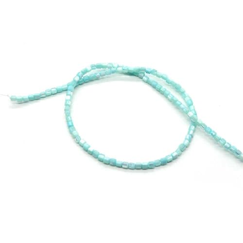 Natürliche Muschel, mehrfarbige Röhren-Rondellperle, gefärbte Perlmuttmuschel, lose Abstandsperlen zur Schmuckherstellung, Halsketten, Armbänder, F, 3,5 x 3,5 mm, 38 cm Natürliche Muschel, mehrfarbige Röhren-Rondellperle, gefärbte Perlmuttmuschel, lose Abstandsperlen zur Schmuckherstellung, Halsketten, Armbänder, F, 3,5 x 3,5 mm, 38 cm von TBSKUY