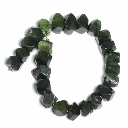 Natürliche unregelmäßige Tigerauge-Amethyste, Rhodonit-Steinperlen mit speziellem Schliff für die Schmuckherstellung, DIY-Armbandzubehör – kanadische Jade – 19,1 cm von TBSKUY