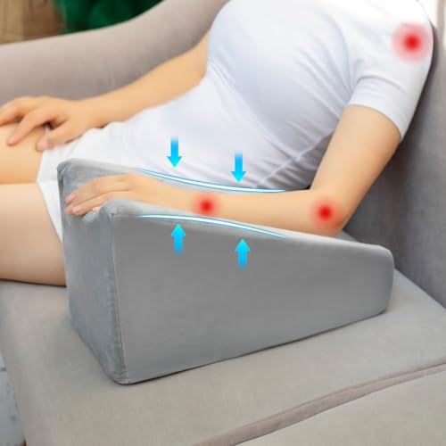 TBXONMOW Arm Elevation Pillow Wedge Arm Pillow for Adult After Post Opery Rest to Keep Elevated Pillow Arm Pillow for Broken Arm von TBXONMOW