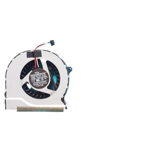 Kompatibler Laptop-CPU-Cooling-Lüfter Kompatibel mit Notebooks passt zu NP300E43 NP305E4A NP300E4X NP300E45 NP305V4Z-T02CN-Modelle(Black) von TBXwsofl