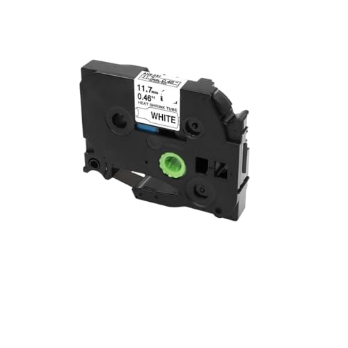 TBXwsofl 1pcs Wärme Schrumpfrohrklebeband und Etikettenband HSE231 HSE221 HSE211 HSE631 HSE621 HSE611 COMPATIBLER mit Etikettendruckerhersteller(5.8mm HSe211) von TBXwsofl