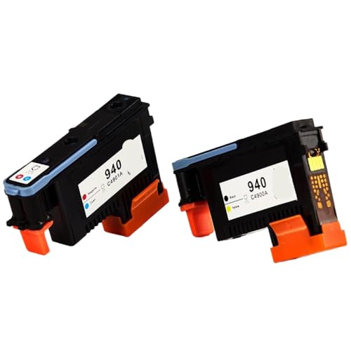 TBXwsofl Druckenkopf kompatibel mit Offstrjet Pro 940 C4900A C490LAUTORISIERUNG 8000 Garten 940 A809A A809N A811A 8500 A909A A909N A909G 8500A A910A A910G A9(cm YK (one Set)) von TBXwsofl