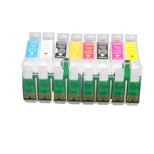 TBXwsofl Empty CISS Ink Cartridges with ARC Chips Compatible with R1900 Printer Models T0870 T0871 T0872 T0873 T0874 T0877 T0878 T0879 U Model TBXwsofl Empty CISS Ink Cartridges with ARC Chips Compatible with R1900 Printer Models T0870 T0871 T0872 T0873 T0874 T0877 T0878 T0879 U Model von TBXwsofl