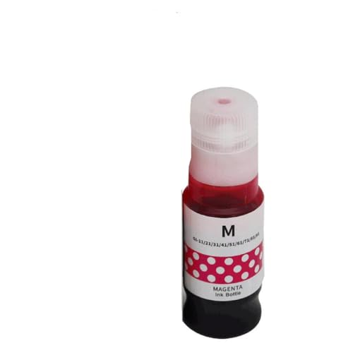TBXwsofl Kompatible Nachfüllfarbstoff-Tintenwasser auf Basis von GI41 GI-41 GI 41 G1420 G2420 G2460 G3420 G3460 G3472 G4470 G2160 G3560 G2520 G580 G680 Printermodelle(M 1PC) von TBXwsofl