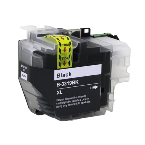 TBXwsofl Kompatible Tintenpatronen -LC3317XL LC3319XL 3317XL 3319XL Kompatibel mit MFC J5330DW J5730DW J6530DW J6730DW J6930DW Drucker(K 1PC) von TBXwsofl