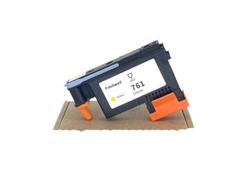 TBXwsofl Kompatibler Druckkopf Kompatibel mit Designjet T7100 T7200 Drucker Arbeiten mit 761 Druckkopfmodellen CH645A CH646A CH647A CH648A(761 Y) von TBXwsofl