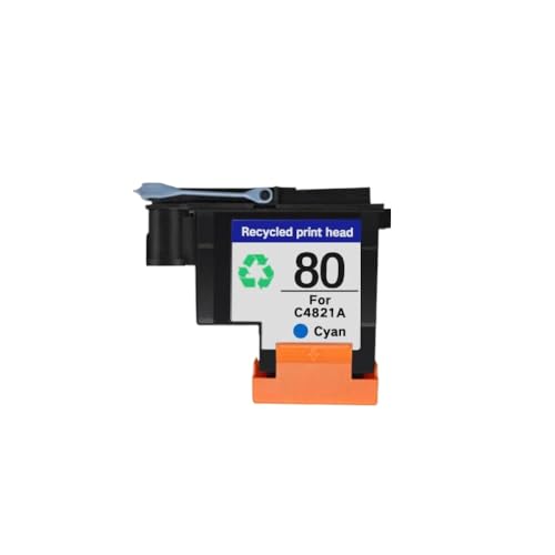 TBXwsofl PrinThead C4820A C4821A C4822A C4823A kompatibel mit 80 80 Druckkopf Kompatibel mit DesignJet 1050 1055 1055 Drucker(C4821A C 1PC) von TBXwsofl