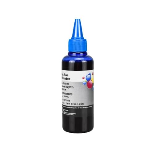 TBXwsofl Refill -Farbstoffink 100ml mit Injektoren kompatibel mit 950xl 951XL Kompatibel mit Drucker wie OfficeJet Pro 8100 8600 8610 8615 8620 8630 8640 8625 8660 8680(C 100ML) von TBXwsofl