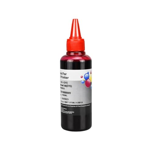 TBXwsofl Refill -Farbstoffink 100ml mit Injektoren kompatibel mit 950xl 951XL Kompatibel mit Drucker wie OfficeJet Pro 8100 8600 8610 8615 8620 8630 8640 8625 8660 8680(M 100ML) von TBXwsofl