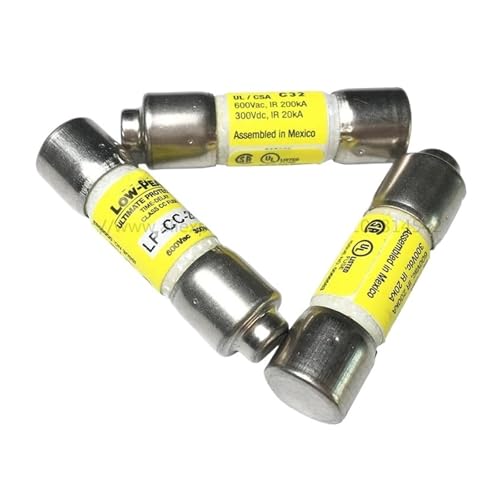 10 Stück Sicherungsrohr LP-CC-1-2-3-3-4-5-6-7-8-10-12-15-15-20-25-30A 600V(LP-CC-8) von TBZOQAID