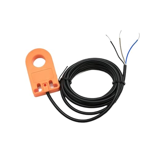 6MM 10MM 15MM 20MM 25MM 30MM Loch 10-30V DC 3 Draht NPN Ring Näherungssensorschalter for Metallschraube Feder(LW30-HX,NPN NC) von TBZOQAID