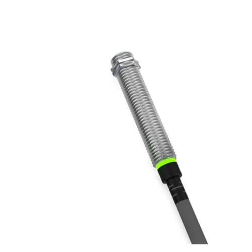 Induktiver Näherungsschalter der M8-Serie, Erfassungsabstand 1 mm, bündig, DC 6–36 V, NPN PNP, mit 2 m Kabel(1mm Ac 2-wire No) von TBZOQAID