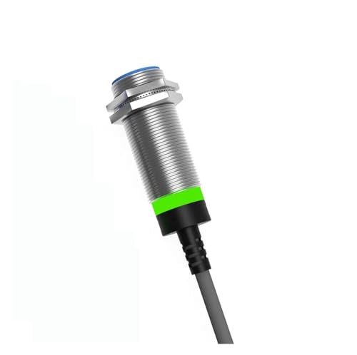 LJ18A3-5 Induktiver Näherungsschaltersensor M18-Serie, Schaltabstand 5 mm, bündig, 6–36 V, NPN PNP, mit 2 m Kabel(5mm Ac 2-wire No) von TBZOQAID