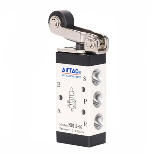 M5R110-06 M5R210-08 Magnetventil Ventil 220v Zwei-Position Fünf-Weg umkehr Ventil 24v Spule Zylinder(M5R110-06) von TBZOQAID
