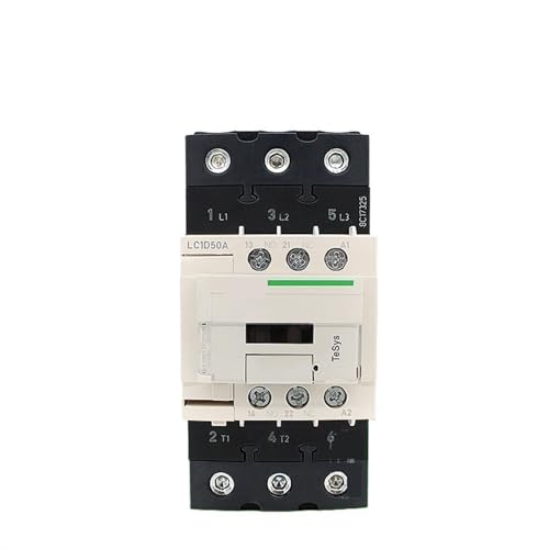 TBZOQAID 3P 50A Ac Schütz Öffnen und Schließen 24 V 36V 48V 110V 220V 380V LC1D50AB7C / Cc7c/f7c/e7c/m7c/q7c(Lc1d50am7c 220v) von TBZOQAID