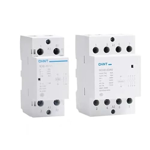 TBZOQAID NCH8-20 NCH8-25 NCH8-40 NCH8-63 Din-schiene Haushalt AC Modulare Schütz 2NO 2NC 1NO 1NC 4NO(Nch8-20a,2NC) von TBZOQAID