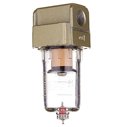 1/4" Druckluft Wartungseinheit Wasserabscheider Filter für Kompressor 0-10 von TC TECHNIC
