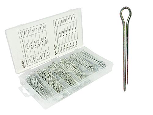 555 tlg Splint Sortiment Sicherungsstifte Splinte set Sicherungssplint Sicherung 555 tlg Splint Sortiment Sicherungsstifte Splinte set Sicherungssplint Sicherung von TC TECHNIC