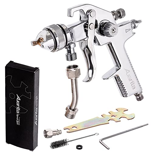 Auarita Profi Spritzpistole für Druckbehälter 1.4mm Düse Aggregate Malerei von TC TECHNIC
