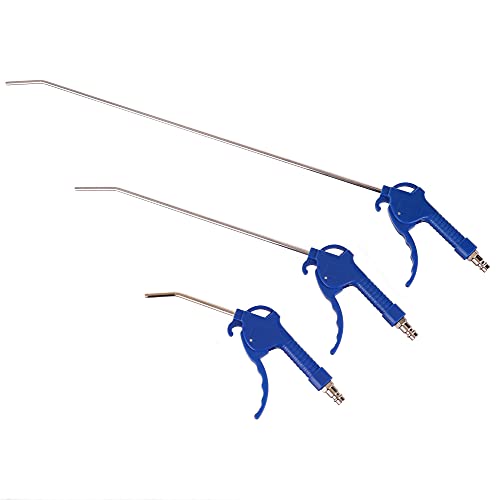Ausblaspistole Set aus drei Ausblaspistolen verschiedene Düsenlängen 10/30/50cm von TC TECHNIC
