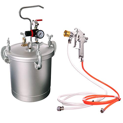 Farbspritzpistole 10 L Druckbehälter Lackierpistole 2,5mm Farbbehälter Lackier System Farbsprühpistole Sprühpistole von TC TECHNIC