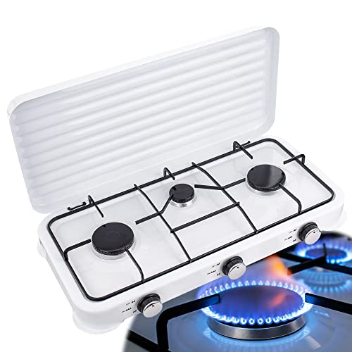Gaskocher 3 Flammig Campingkocher Kochfeld Tourist Feldkocher 2x 2,2kW 1x 1,1kW Gaskocher 3 Flammig Campingkocher Kochfeld Tourist Feldkocher 2x 2,2kW 1x 1,1kW von TC TECHNIC