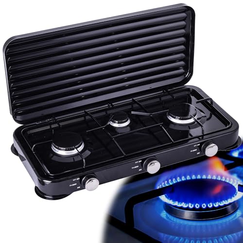 Gaskocher 3 Flammig Campingkocher Kochfeld Tourist Feldkocher 2x 2,2kW 1x 1,1kW Gaskocher 3 Flammig Campingkocher Kochfeld Tourist Feldkocher 2x 2,2kW 1x 1,1kW von TC TECHNIC