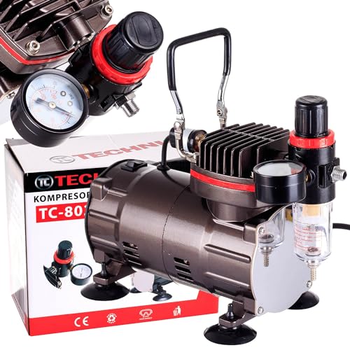 KOMPRESSOR FÜR AEROGRAPH Airbrush kompressor Filter Regler Kit 47dB KOMPRESSOR FÜR AEROGRAPH Airbrush kompressor Filter Regler Kit 47dB von TC TECHNIC