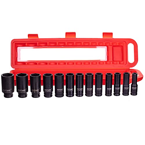 Schlagschrauber Schlagmuttern-Satz 78 mm lang, für Schraubenschlüssel 10-32 1/2' von TC TECHNIC