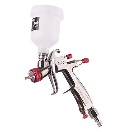 Mini LVLP Spritzpistole Lackierpistole Düse 0,8mm AEROPRO von TC TECHNIC