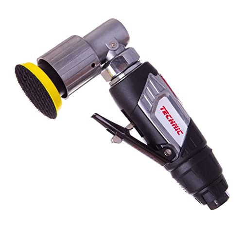 Mini pneumatischer Winkelschleifer Druckluft-Exzenterschleifer Schild 50mm von TC TECHNIC