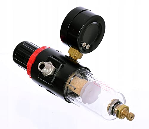 Profi Airbrush Druckregler Filter Set mit Wasserabscheider 1/8" Druckluft von TC TECHNIC